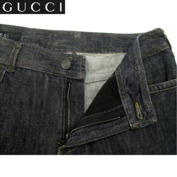 楽天市場】グッチ ジーンズ レディース ボトムス GUCCI刺繍ロゴ入り  