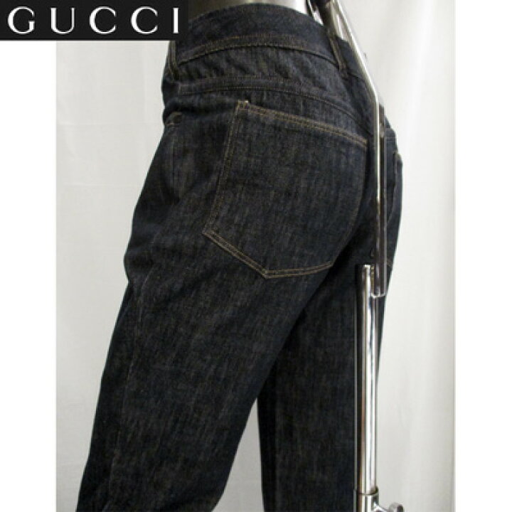 楽天市場】グッチ ジーンズ レディース ボトムス GUCCI刺繍ロゴ入り  