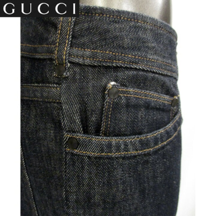 楽天市場】グッチ ジーンズ レディース ボトムス GUCCI刺繍ロゴ入り  