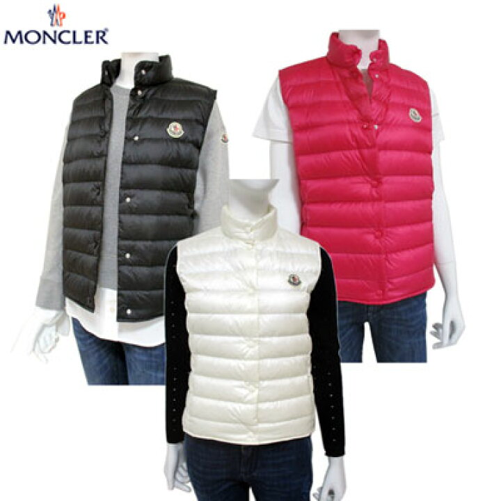 楽天市場】モンクレール MONCLER レディース アウター ダウン ベスト 