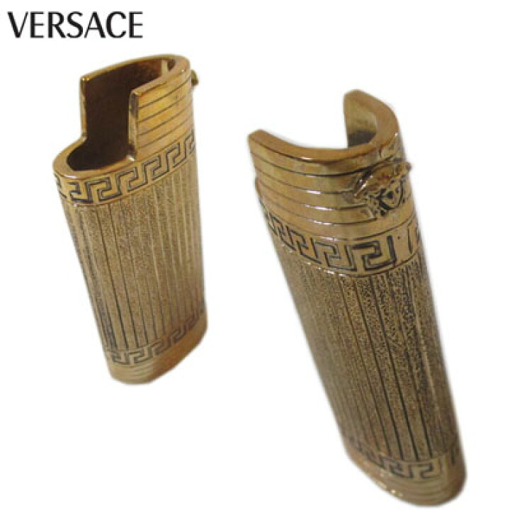 楽天市場】ヴェルサーチ VERSACE メンズ 小物 ライターケース ロゴ ※訳 