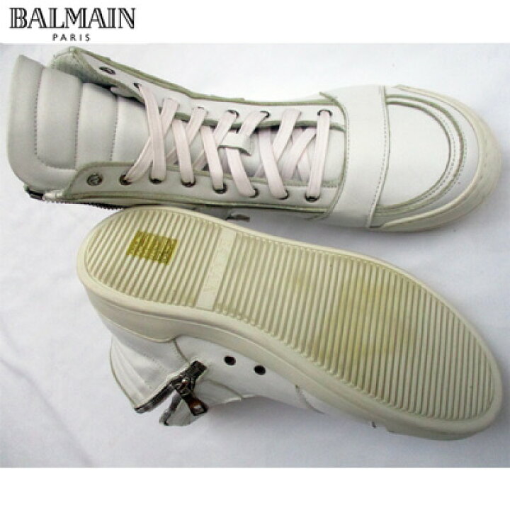 楽天市場】バルマン BALMAIN メンズ 靴 スニーカー ハイカット 