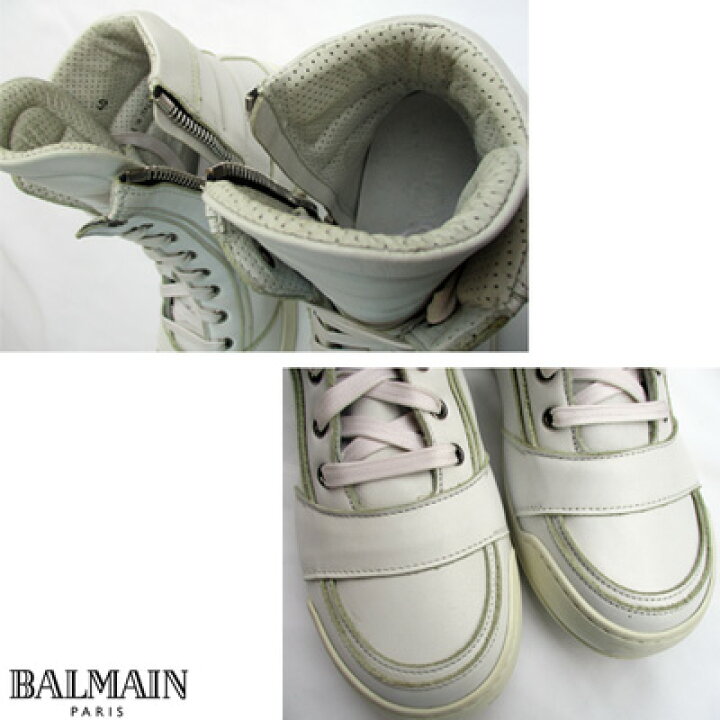 楽天市場】バルマン BALMAIN メンズ 靴 スニーカー ハイカット 