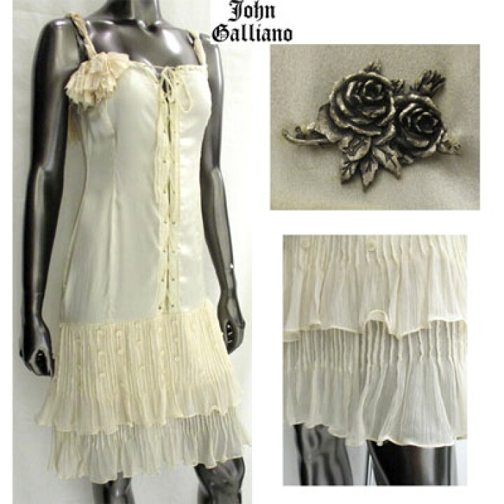 楽天市場】ジョンガリアーノ JOHN GALLIANO レディース 装飾・花の 