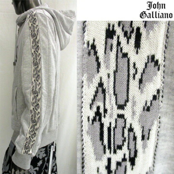 楽天市場】ジョンガリアーノ JOHN GALLIANO メンズ トップス パーカー 