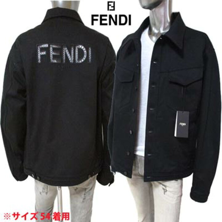 楽天市場】フェンディ FENDI メンズ アウター ジャケット ロゴ ボタン  