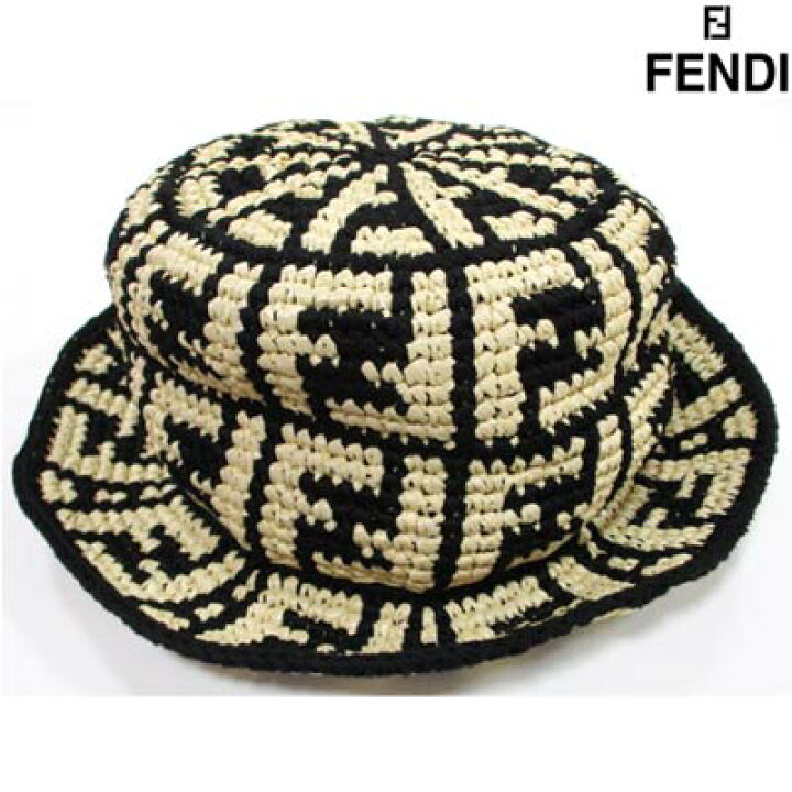 楽天市場】【完売】フェンディ FENDI レディース 帽子 ストローハット 