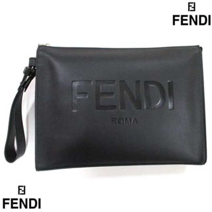 楽天市場】フェンディ FENDI メンズ 鞄 バッグ クラッチバッグ ロゴ  