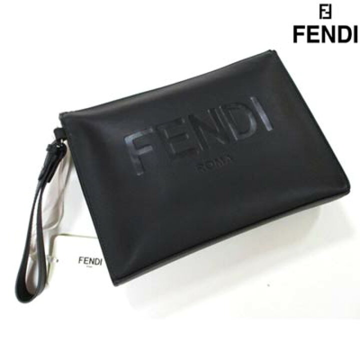楽天市場】フェンディ FENDI メンズ 鞄 バッグ クラッチバッグ ロゴ 