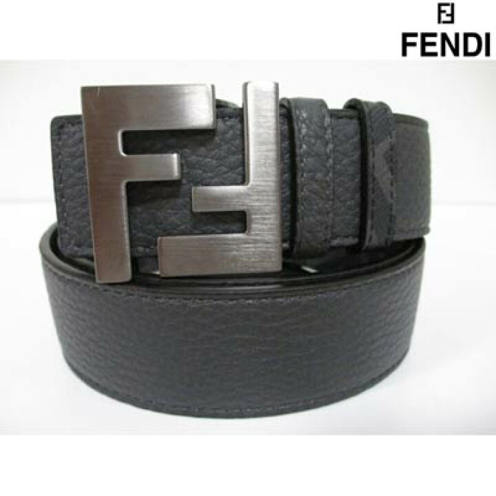 楽天市場】フェンディ FENDI メンズ ベルト 小物 バックルFFロゴ・裏FF 