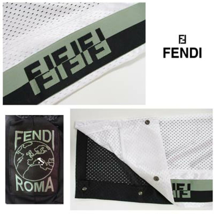 楽天市場】フェンディ FENDI メンズ パンツ ボトムス ロゴ メッシュ地 
