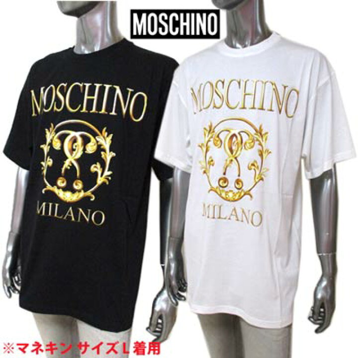 楽天市場】モスキーノ MOSCHINO メンズ トップス Tシャツ 半袖 ロゴ 