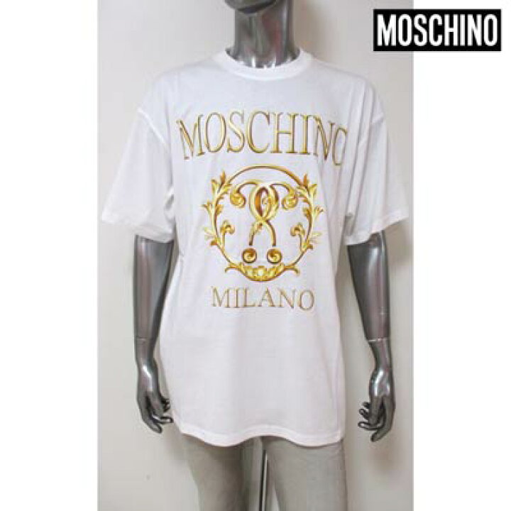 楽天市場】モスキーノ MOSCHINO メンズ トップス Tシャツ 半袖 ロゴ  