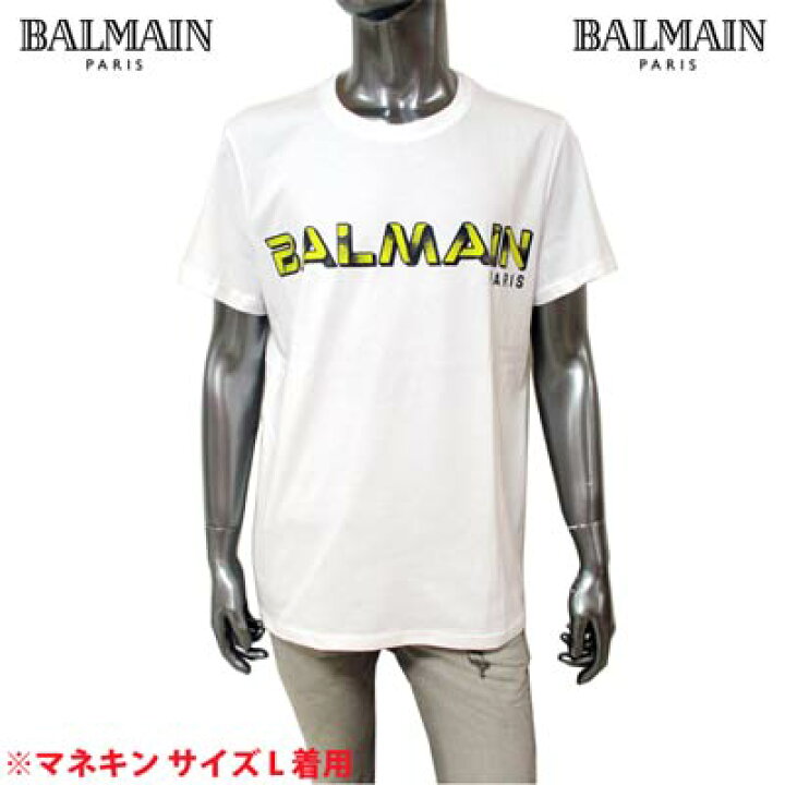 楽天市場】バルマン BALMAIN メンズ トップス Tシャツ 半袖 カットソー 