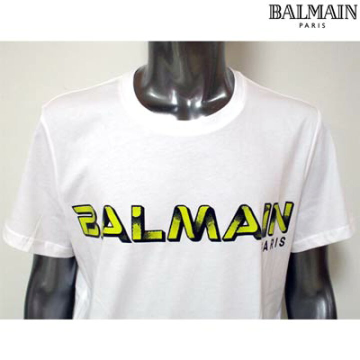 楽天市場】バルマン BALMAIN メンズ トップス Tシャツ 半袖 カットソー 