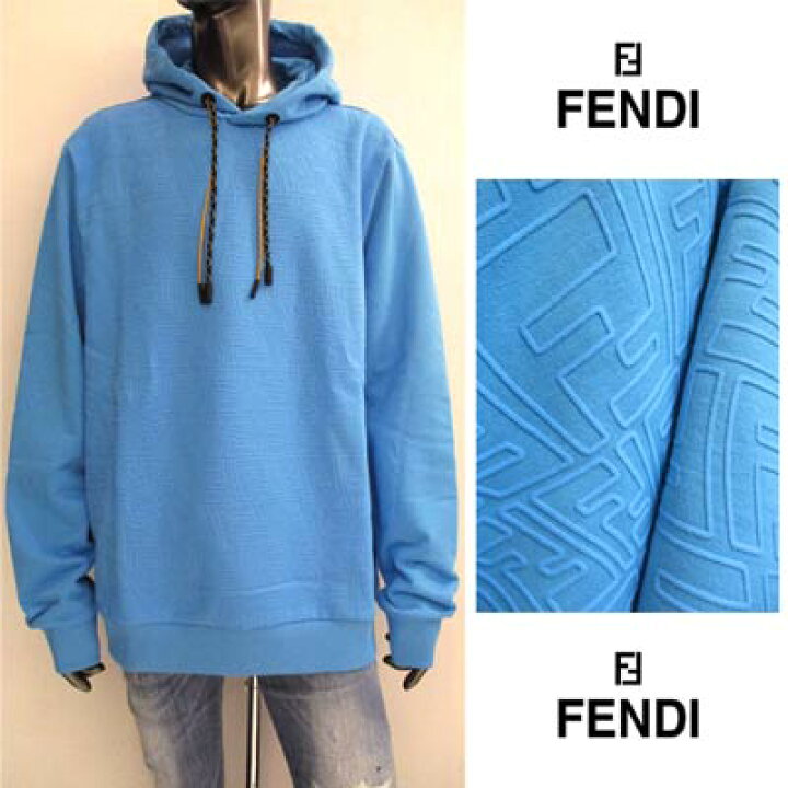 楽天市場】フェンディ FENDI メンズ パーカー フーディ トップス ロゴ 