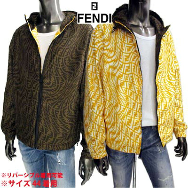 楽天市場】フェンディ FENDI メンズ アウター ジャケット リバーシブル 