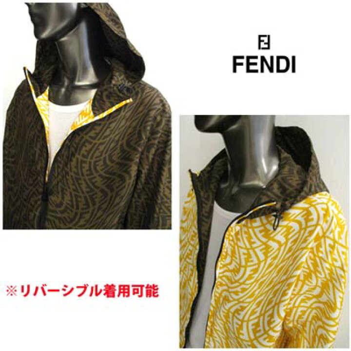 楽天市場】フェンディ FENDI メンズ アウター ジャケット リバーシブル 