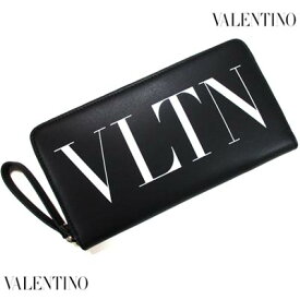 ヴァレンティノ VALENTINO メンズ 財布 ウォレット ロゴ ユニセックス可 VLTNロゴプリント・バックロゴ型押し・レザーロングウォレット ブラック バレンチノ バレンティノ WY2P0570 LVN 0NO (R67100/R91300) 122 秋冬【送料無料】 【smtb-TK】