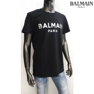 【楽天市場】バルマン BALMAIN メンズ トップス Tシャツ 半袖 ロゴ 