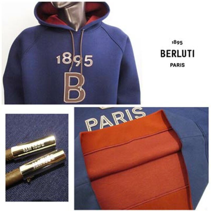 楽天市場】ベルルッティ BERLUTI メンズ トップス パーカー ロゴ 羊 