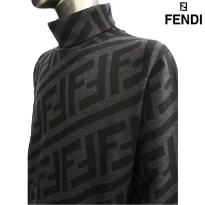 楽天市場】フェンディ FENDI メンズ トップス ニット セーター ロゴ 総 