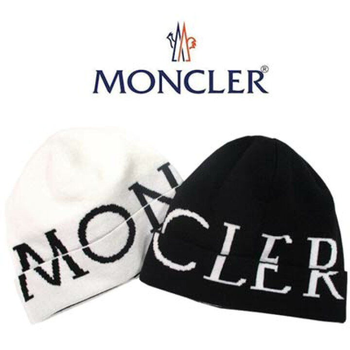 楽天市場】モンクレール MONCLER メンズ 小物 ニット帽 ニットキャップ 