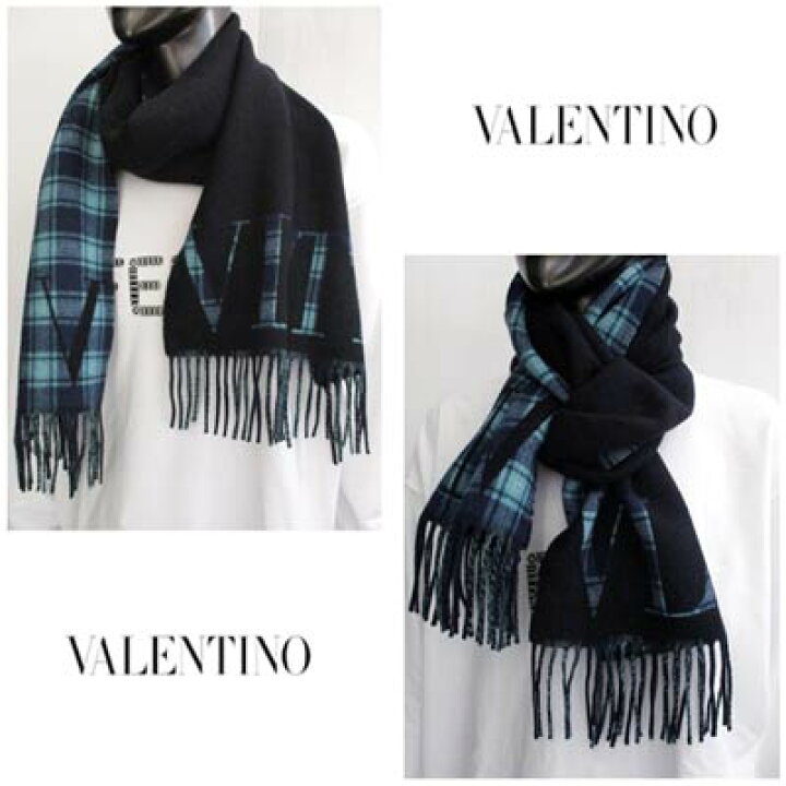 楽天市場】ヴァレンティノ VALENTINO メンズ 小物 ストール マフラー 