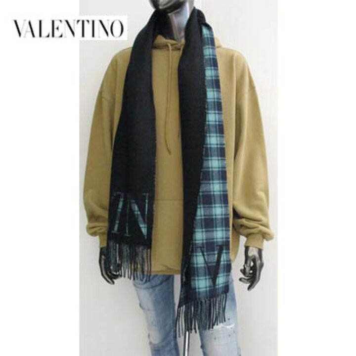 楽天市場】ヴァレンティノ VALENTINO メンズ 小物 ストール マフラー 