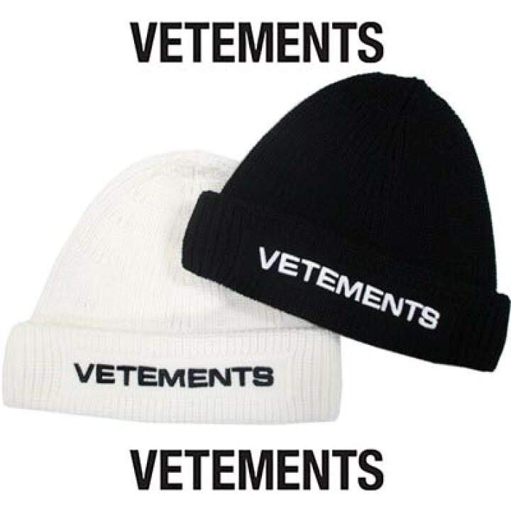 楽天市場】ヴェトモン VETEMENTS メンズ 小物 帽子 キャップ ビーニー  