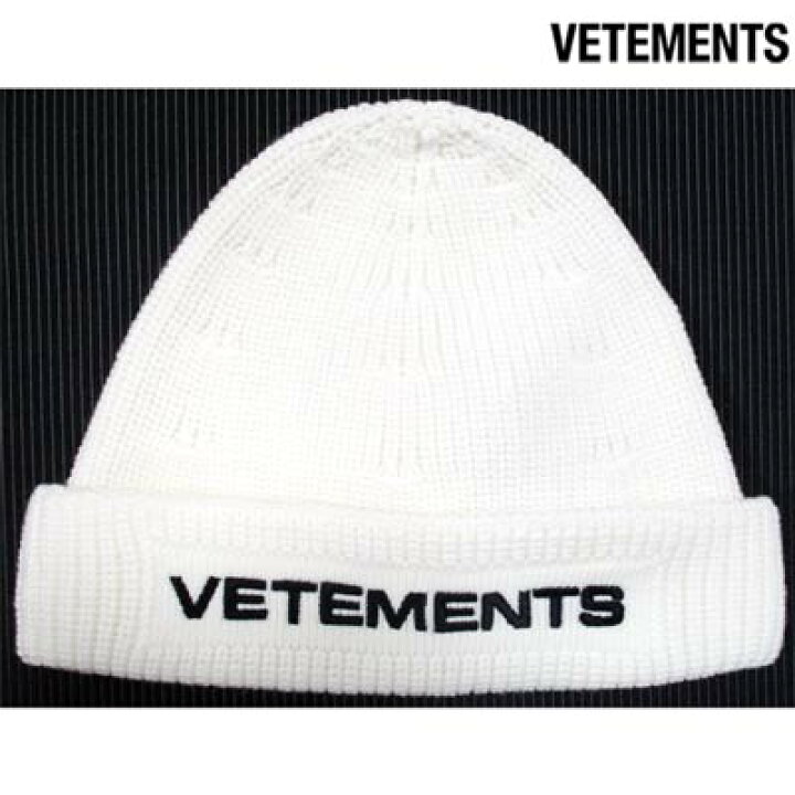 楽天市場】ヴェトモン VETEMENTS メンズ 小物 帽子 キャップ ビーニー 