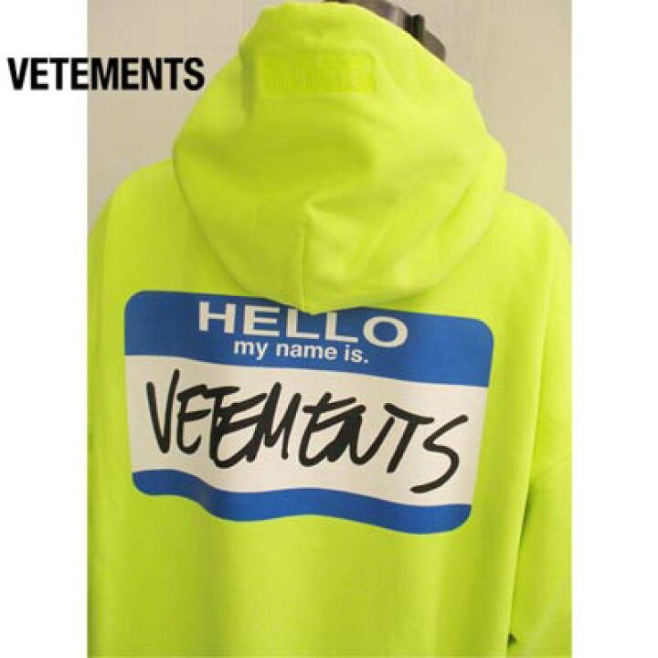 楽天市場】ヴェトモン VETEMENTS メンズ トップス パーカー フーディー 
