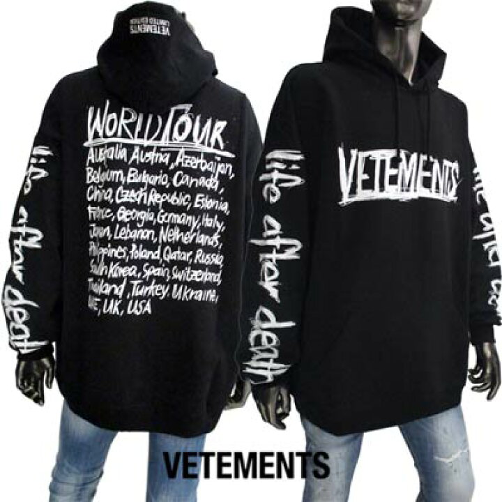 楽天市場】ヴェトモン VETEMENTS メンズ トップス パーカー フーディー 