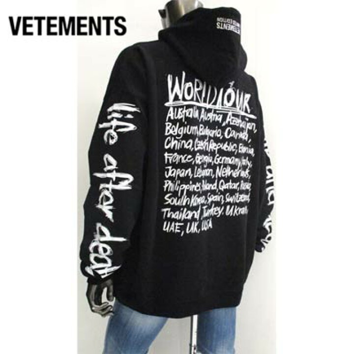 楽天市場】ヴェトモン VETEMENTS メンズ トップス パーカー フーディー 