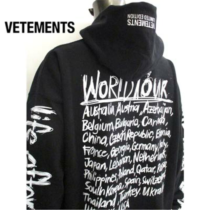 楽天市場】ヴェトモン VETEMENTS メンズ トップス パーカー フーディー 