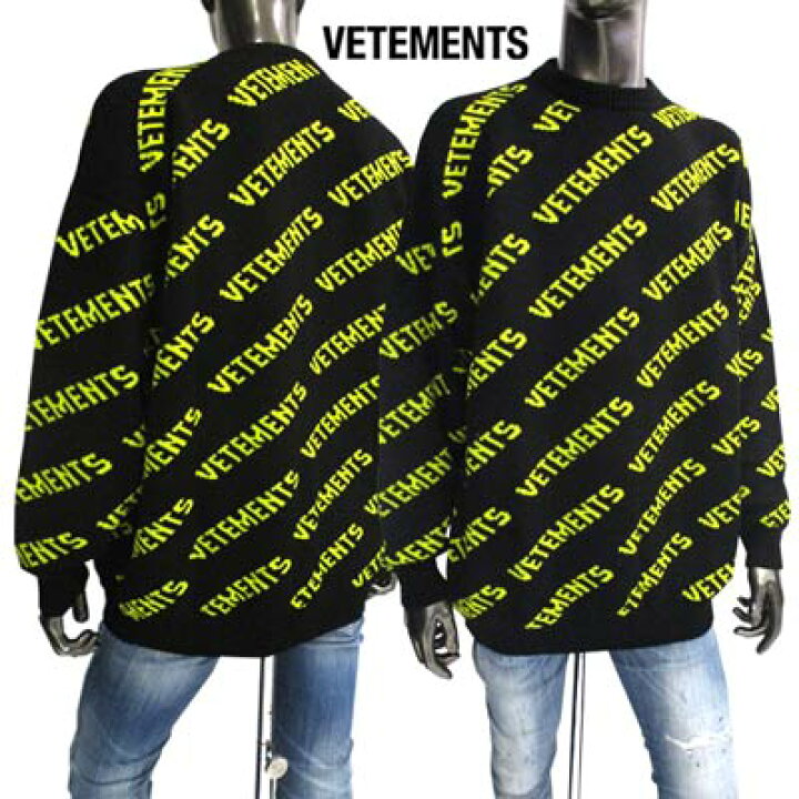 楽天市場】ヴェトモン VETEMENTS メンズ トップス ニット セーター  