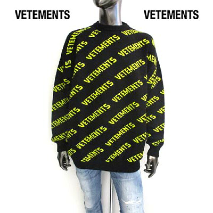楽天市場】ヴェトモン VETEMENTS メンズ トップス ニット セーター 