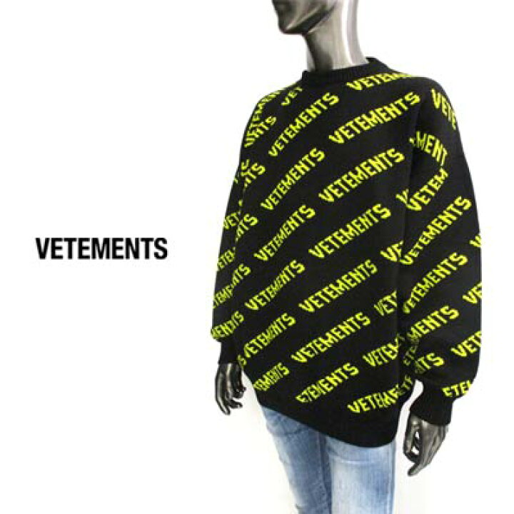 楽天市場】ヴェトモン VETEMENTS メンズ トップス ニット セーター  