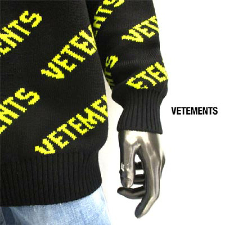楽天市場】ヴェトモン VETEMENTS メンズ トップス ニット セーター  