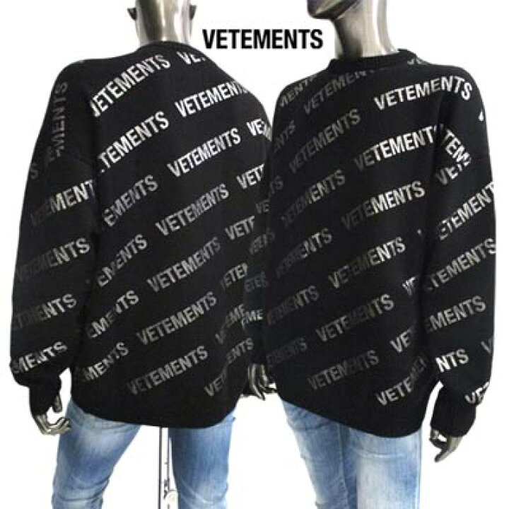 楽天市場】ヴェトモン VETEMENTS メンズ トップス ニット セーター 