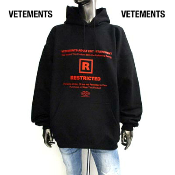 楽天市場】ヴェトモン VETEMENTS メンズ トップス パーカー ロゴ ※白 
