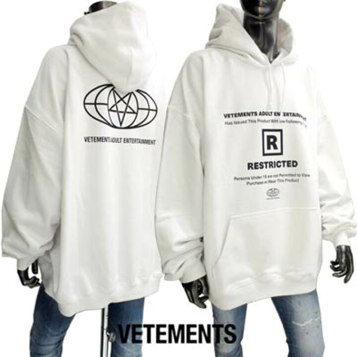 楽天市場】ヴェトモン VETEMENTS メンズ トップス パーカー ロゴ ※同 