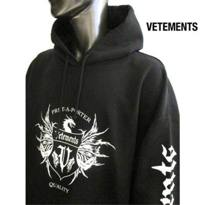 楽天市場】ヴェトモン VETEMENTS メンズ トップス パーカー フーディー  
