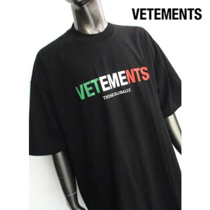 楽天市場】ヴェトモン VETEMENTS メンズ トップス Tシャツ 半袖 ロゴ 