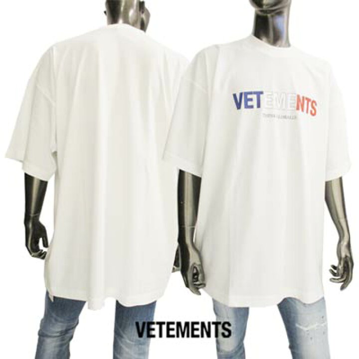 楽天市場】ヴェトモン VETEMENTS メンズ Tシャツ 半袖 トップス ロゴ 