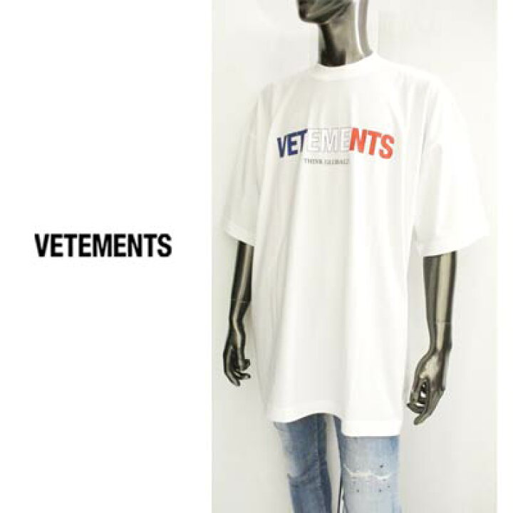 楽天市場】ヴェトモン VETEMENTS メンズ Tシャツ 半袖 トップス ロゴ  