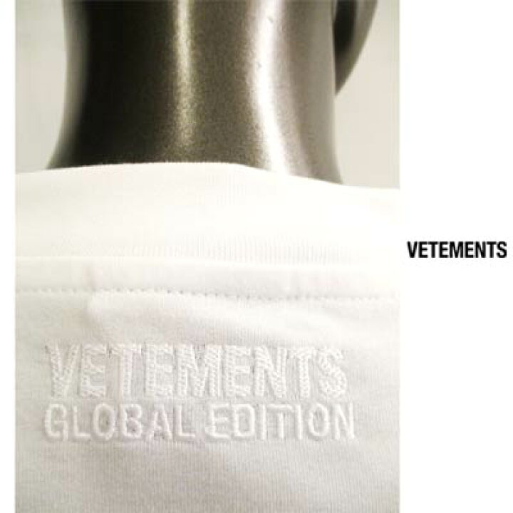 楽天市場】ヴェトモン VETEMENTS メンズ Tシャツ 半袖 トップス ロゴ  