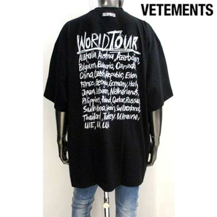 楽天市場】ヴェトモン VETEMENTS メンズ トップス Tシャツ 半袖 ロゴ 