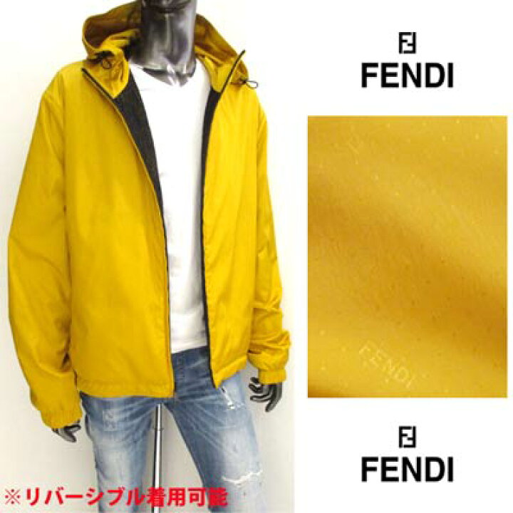楽天市場】フェンディ FENDI メンズ アウター ジャケット ロゴ 