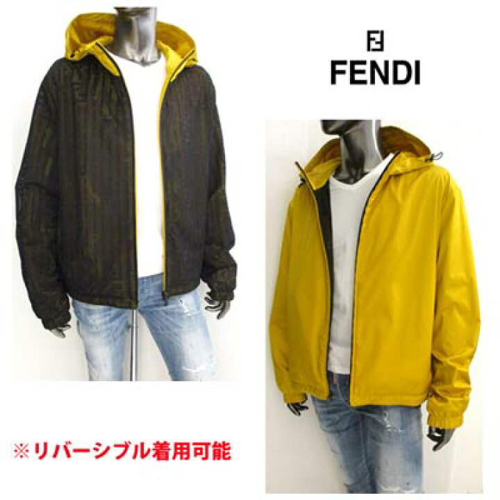 楽天市場】フェンディ FENDI メンズ アウター ジャケット ロゴ 